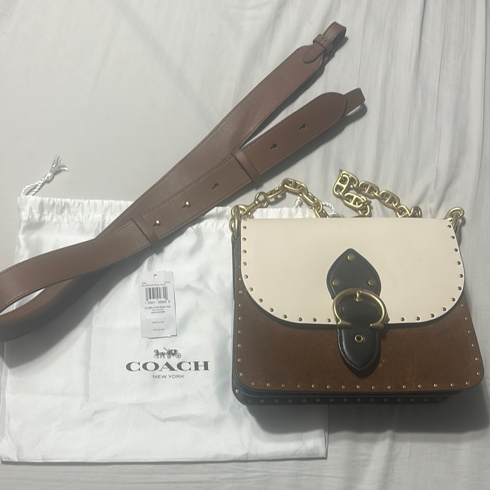 Coach Beat colorblock bag